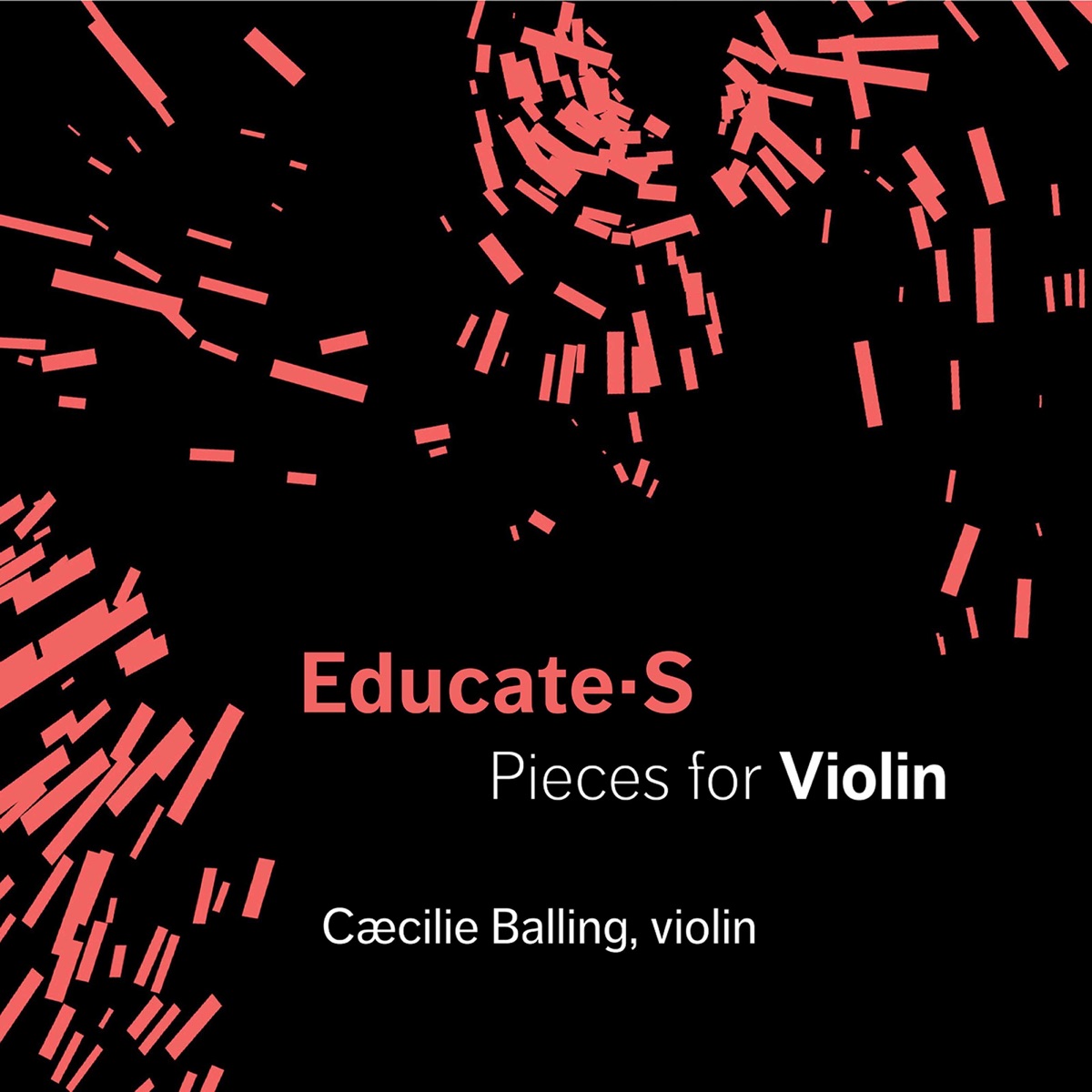 Coveret til albummet EDUCATE·S – Pieces for Violin